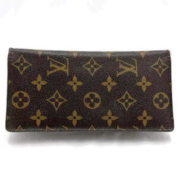 Louis Vuitton Long Portefeuille Brazza Wallet Monogram Bifold - Picture 1 of 8